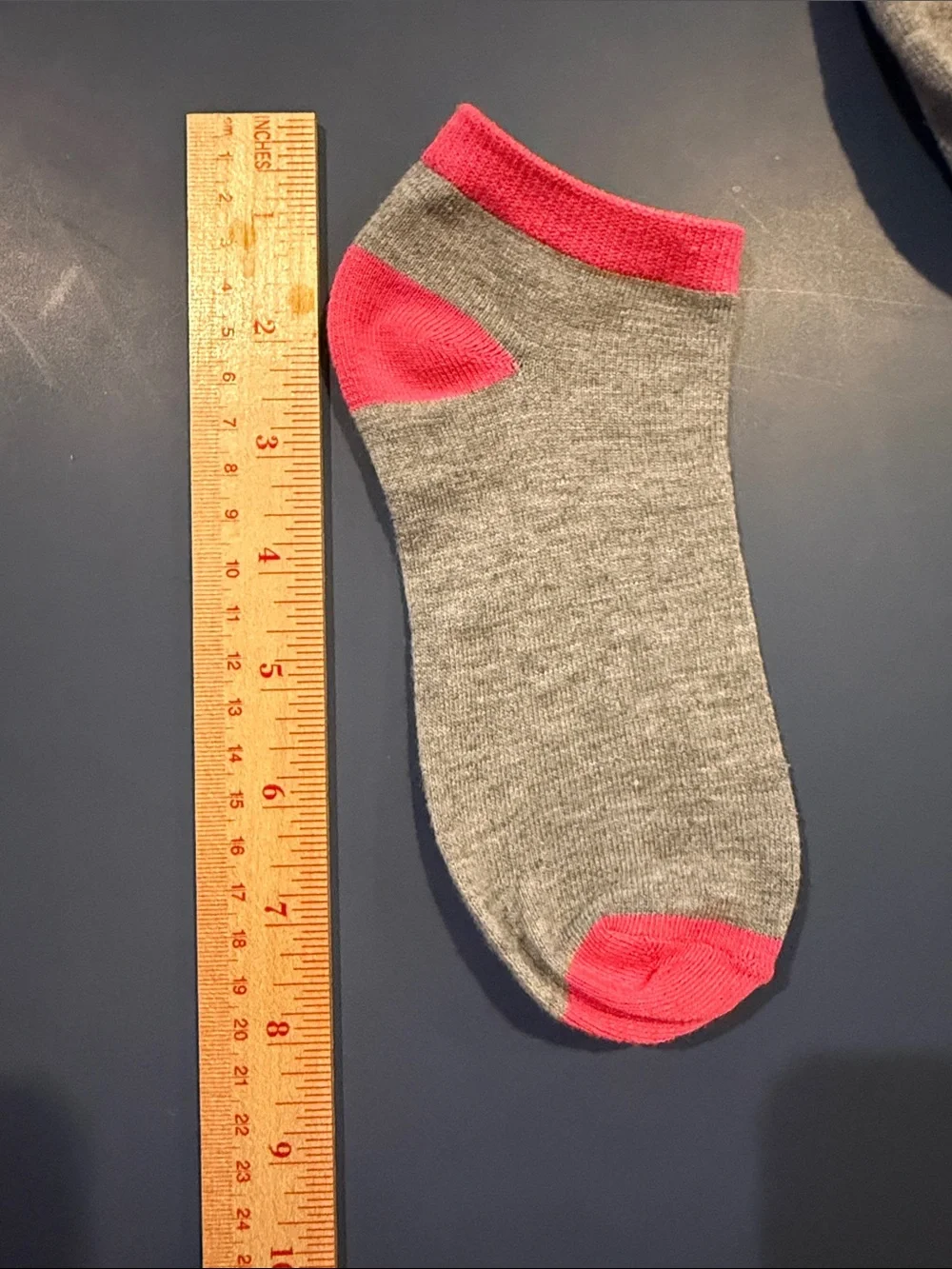 Assorted girls Low-Cut Sock Pack - Pink, Gray, Blue, Black. Never worn
